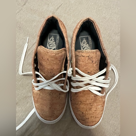 Vans Shoes Vans Authentic Cork Tan True White Poshmark